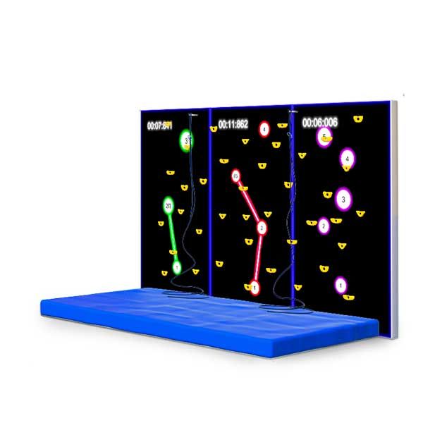 Интерактивный скалодром: Спортивный режим